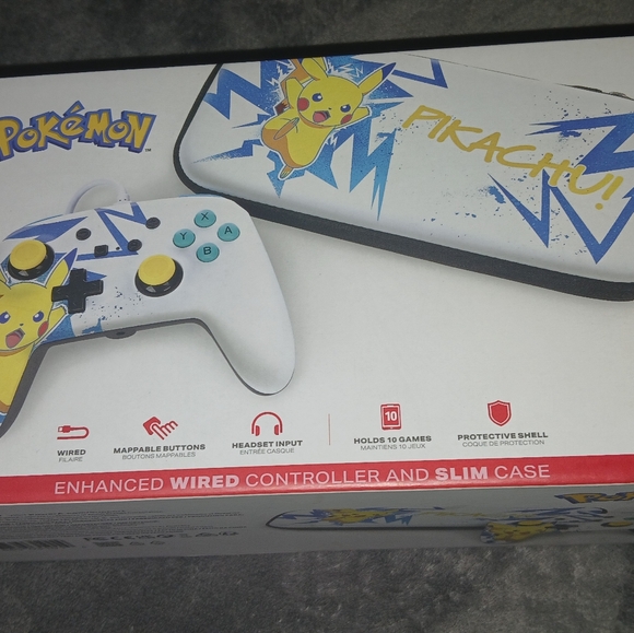 Nintendo Switch  enhanced wired controller and slim case - Picture 3 of 6